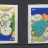 Scott# 3953-56 CHRISTMAS-HOLIDAY COOKIES BKLT SINGLES SET (4) MNH