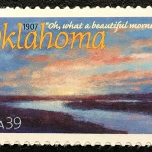 Scott# 4121 "OKLAHOMA STATEHOOD" S/A SINGLE, MNH