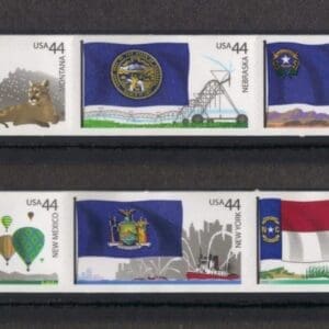 Scott# 4303-12 "FLAGS OF OUR NATION" PNC SET-(2) x (5) EACH, MNH