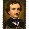 Scott# 4377 "EDGAR ALLAN POE" S/A SINGLE, MNH, NICELY CENTERED