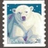 Scott# 4389 "POLAR BEAR" S/A COIL SINGLE, MNH, NICELY CENTERED