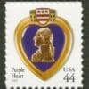 Scott# 4390 "PURPLE HEART" S/A SINGLE, MNH, NICELY CENTERED