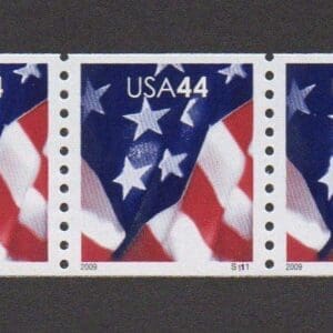 Scott# 4391 "US FLAG" PNC (3) P#S111, MNH, NICELY CENTERED