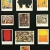 Scott# 4444 "ABSTRACT EXPRESSIONISTS" S/A SINGLES SET (10) MNH