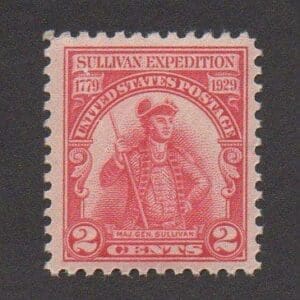 Scott# 657 "SULLIVAN EXPEDITION" SINGLE, MNH, NICELY CENTERED