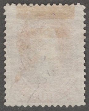 Scott# 166 "PERRY" NEGATIVE CROSSROADS FANCY CANCEL, NICELY CENTERED - Image 2