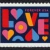 Scott# 5543 "LOVE STAMP" S/A SINGLE MNH, NICELY CENTERED