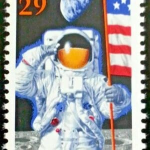 Scott# 2841 "MOON LANDING" SINGLE, MNH, NICELY CENTERED