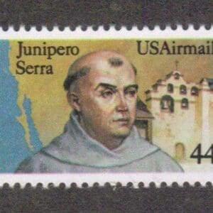 Scott# C116 "FATHER JUNIPERO SERRA" SINGLE, MNH, NICELY CENTERED
