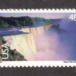 Scott# C133 "NIAGARA FALLS" S/A SINGLE, MNH, NICELY CENTERED
