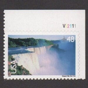 Scott# C133 "NIAGARA FALLS" PLATE # SINGLE, MNH, NICELY CENTERED
