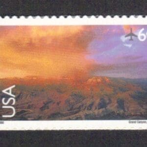 Scott# C135 "GRAND CANYON" S/A SINGLE, MNH, NICELY CENTERED