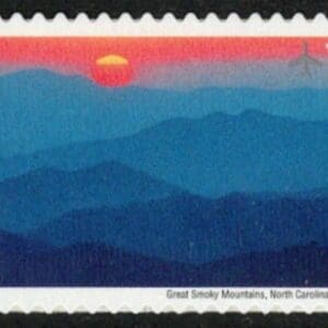 Scott# C140 "GREAT SMOKY MOUNTAINS" S/A SINGLE, MNH