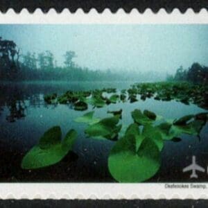 Scott# C142 "OKEFENOKEE SWAMP" S/A SINGLE, MNH, NICELY CENTERED
