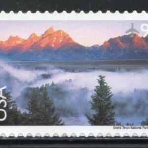 Scott# C147 "GRAND TETON NATIONAL PARK" S/A SINGLE, MNH