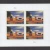 Scott# 5554 "CASTILLO DE SAN MARCOS" S/A PLATE BLOCK (4)