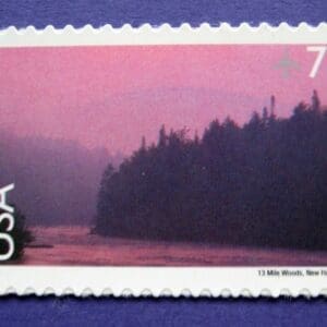 Scott# C144 "13-MILE WOODS" MNH S/A SINGLE, NICELY CENTERED
