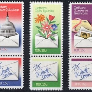 Alternative view of 1980 COMMEMORATIVE YEAR SET (35) ISSUES, MNH, NICELY CENTERED