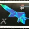 Scott# 4018 "X-PLANE PRIORITY MAIL" MNH S/A SINGLE, WELL CENTERED