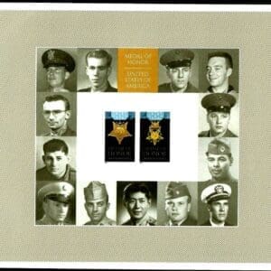 Scott# 4822a-4823a "MEDALS OF HONOR" S/A 2014 FOLIO (20) MNH
