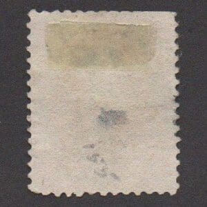 Alternative view of Scott# 155 "PERRY" 90 CENT NATIONAL BANK NOTE, CORK GRID CANCEL