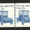 Scott# 1906 "ELECTRIC CAR" MNH COIL LINE PAIR WITH PLATE# 4