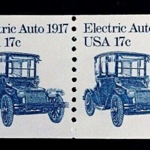 Scott# 1906 "ELECTRIC CAR" MNH COIL PAIR, NICELY CENTERED
