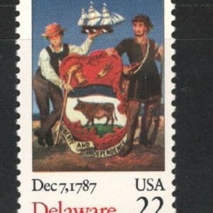 Scott# 2336 "DELAWARE STATEHOOD BICENTENNIAL" MNH SINGLE