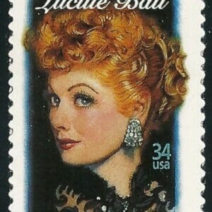 Scott# 3523 "LUCILLE BALL - ACTRESS" USED SINGLE, NICELY CENTERED