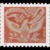 Scott# 3646 "COVERLET EAGLE" MNH S/A SINGLE, NICELY CENTERED