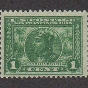 Scott# 401 "BALBOA" PANAMA PACIFIC EXPO, MNH NICELY CENTERED