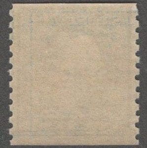 Alternative view of Scott# 496 "WASHINGTON" ROTARY PERF 10 COIL, MNH WITH GUIDELINE EDGE