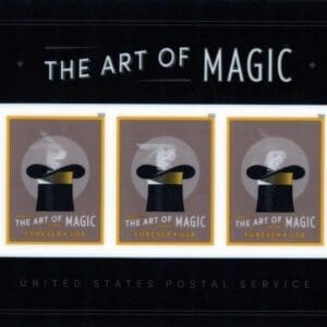 Scott# 5306a ART of MAGIC SOUVENIR SHEET WITH LENTICULAR PRINTING