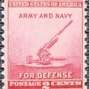 Scott# 900 "ANTI-AIRCRAFT GUN" MNH SINGLE, NICELY CENTERED
