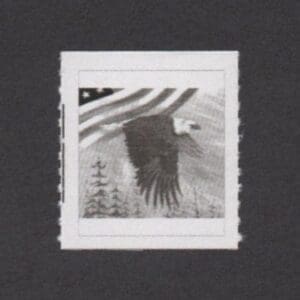 Scott# TD120 "TEST STAMP" MNH ROULETTED SINGLE, NICELY CENTERED