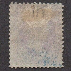 Alternative view of Scott# 153 WINFIELD SCOTT BANK NOTE-COGWHEEL CANCEL *SEE DETAILS*