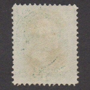Alternative view of Scott# 158 "FRANKLIN" BULLSEYE CANCEL, NICELY CENTERED