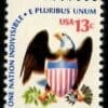 Scott# 1596 "EAGLE & SHIELD" MNH SINGLE, NICELY CENTERED