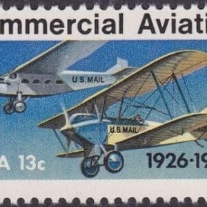 Scott# 1684 "COMMERCIAL AVIATION" MNH SINGLE, NICELY CENTERED