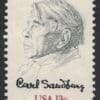 Scott# 1731 "CARL SANDBURG - POET" MNH, NICELY CENTERED
