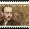 Scott# 3221 "STEPHEN VINCENT BENET-WRITER" MNH, NICELY CENTERED
