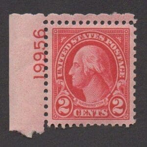 Scott# 634 "WASHINGTON" MNH PLATE # SINGLE, VERY NICELY CENTERED