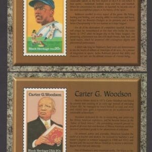 Alternative view of 1999 USPS "BLACK HERITAGE" JUMBO POST CARDS SET (20) UNUSED