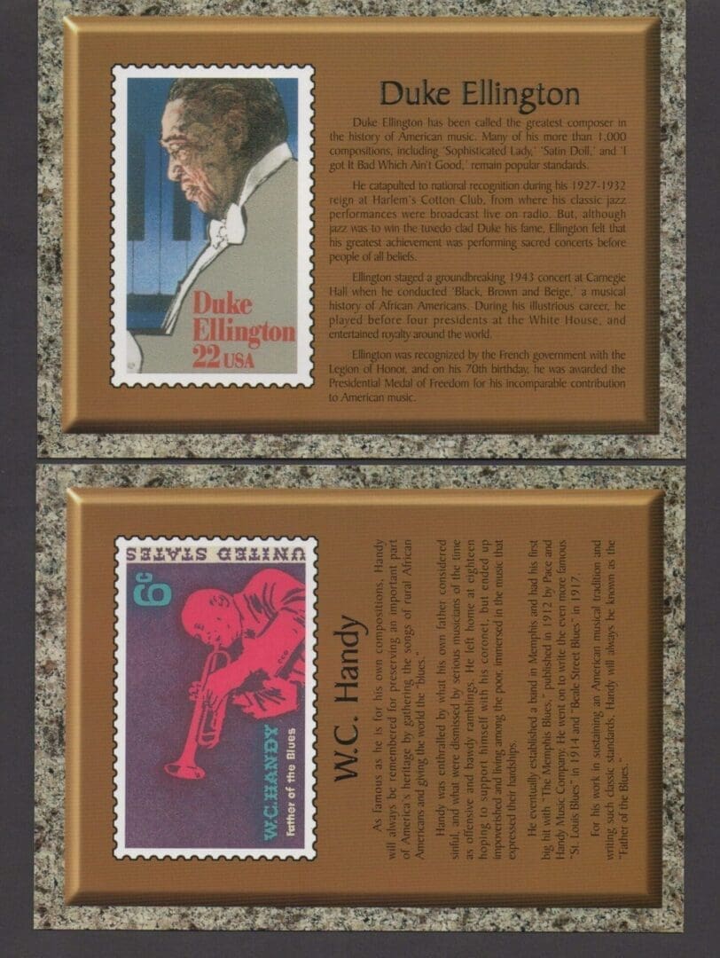 1999 USPS "BLACK HERITAGE" JUMBO POST CARDS SET (20) UNUSED - Image 6