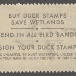 Alternative view of Scott# RW39 "DUCK STAMP" 1972 "EMPEROR GEESE" MNH SINGLE NICELY CENTERED