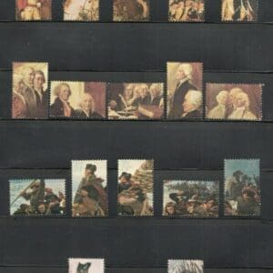 Scott# 1686-89 "BICENTENNIAL" SOUVENIR SHEET SINGLES SET (20) MNH