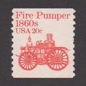 Scott# 1908 "FIRE PUMPER" MNH COIL, NICELY CENTERED