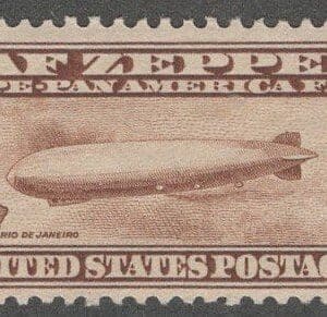 Scott# C14 "GRAF ZEPPELIN" MINT, VERY NICELY CENTERED