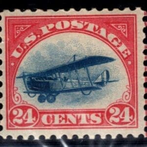 Scott# C3 "CURTIS JENNY" AIRMAIL SINGLE, MNH, NICELY CENTERED