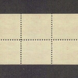 Alternative view of Scott# C39A "SKYMASTER" BOOKLET PANE (6) MNH